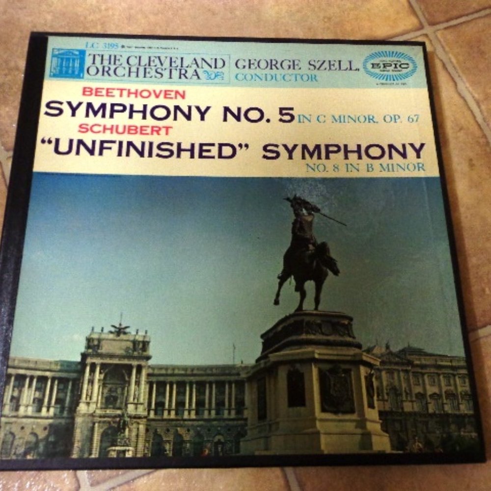 Vintage Record LP BEETHOVEN SYMPHONY in Box